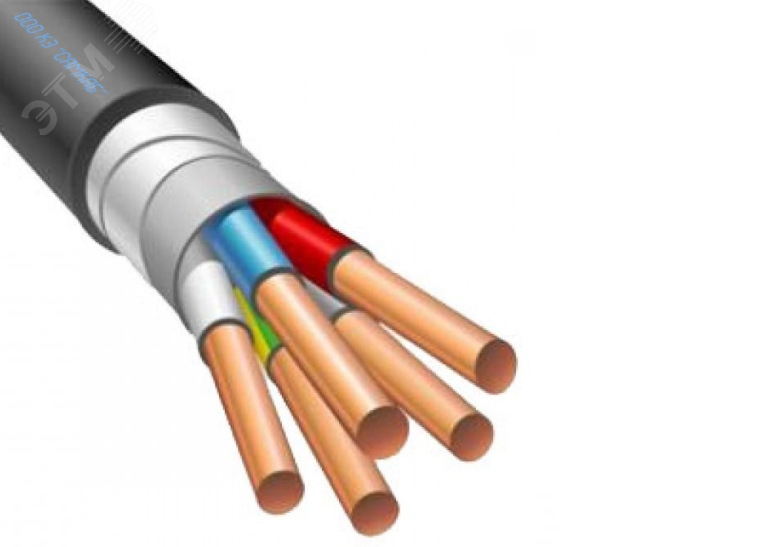 Кабель силовой ВБШвнг(А)-LS 5х2,5 (N,PE)-0,66 ТРТС САМКАБ