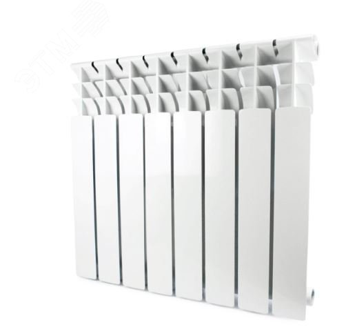 Изображение товара Алюминиевый секционный радиатор KONNER LUX 500/80 боковое подключение