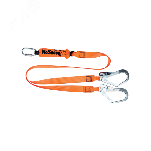 Изображение товара Строп двойной ленточный с амортизатором для работы на высоте