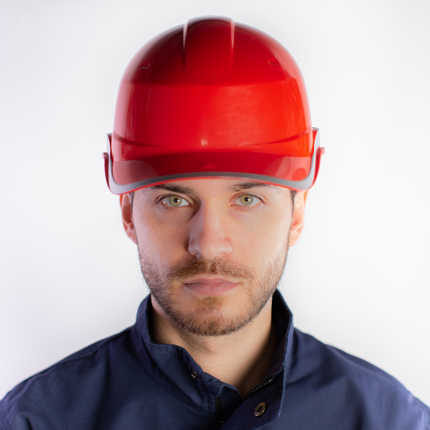 Изображение товара Каска защитная строительная BASEBALL DIAMOND V цвет Красный (шт)