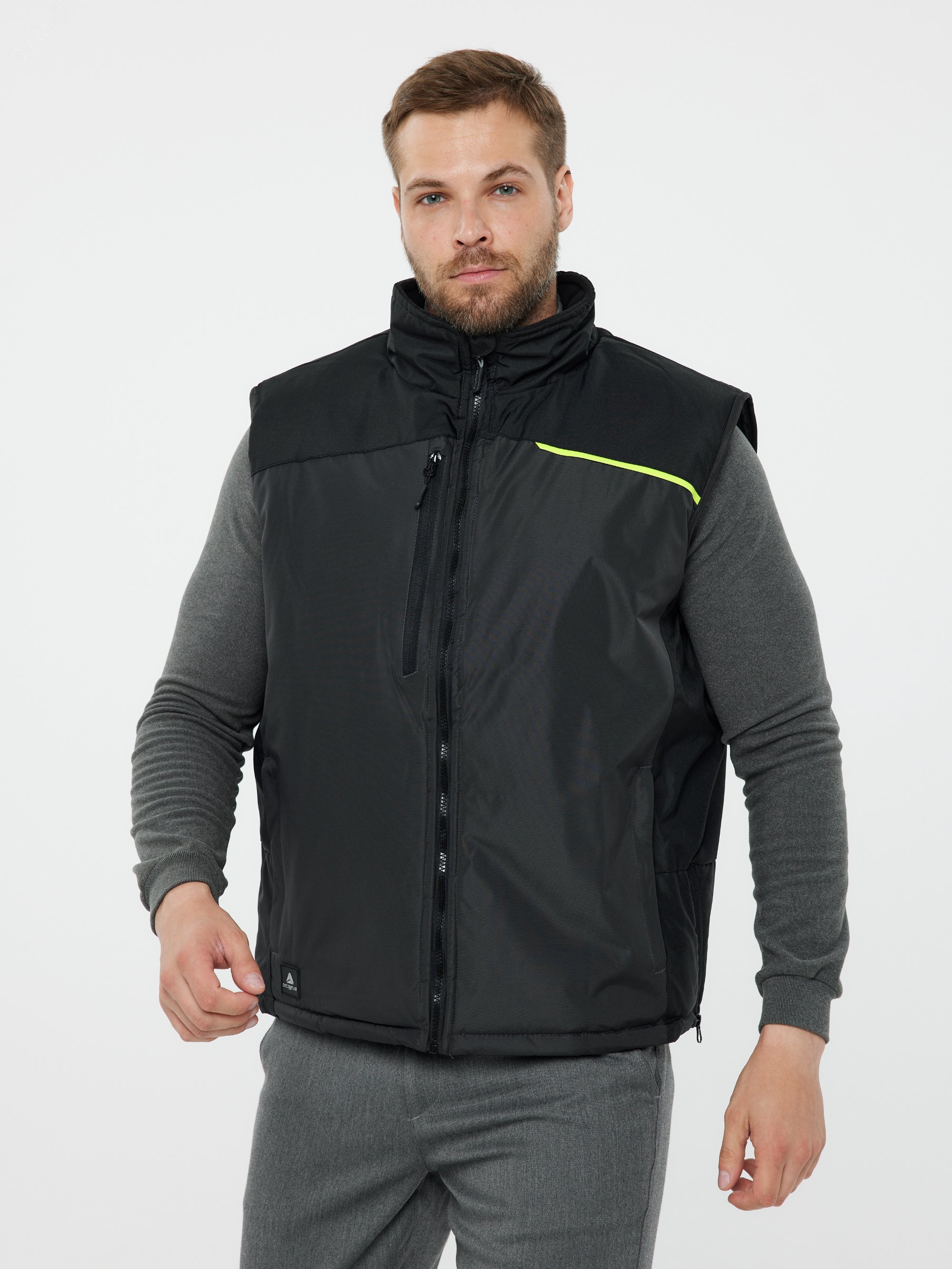 Изображение товара Утепленный жилет из полиэстера Delta Plus FIDJI3 для демисезона, свободный крой