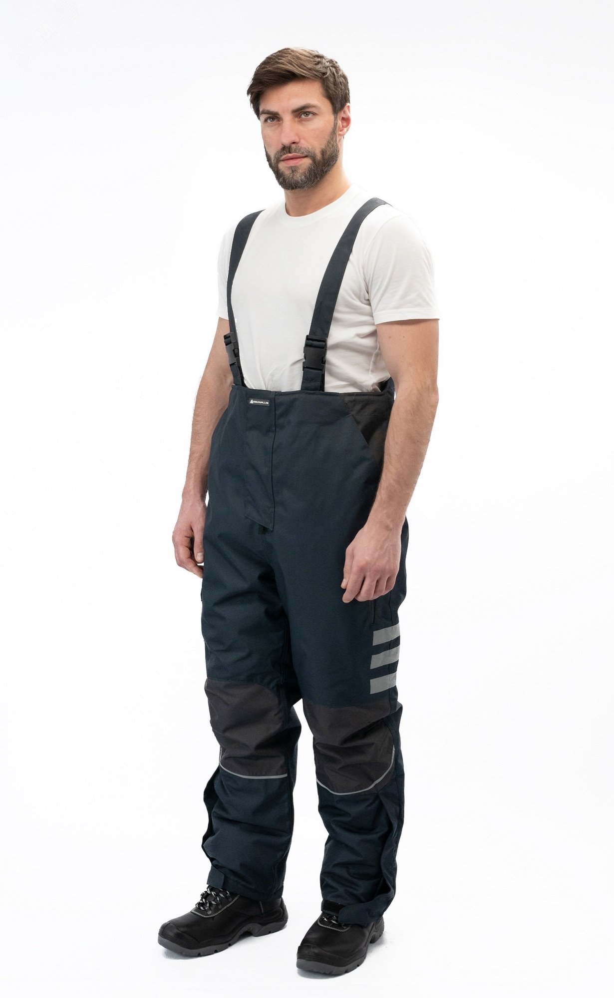 Изображение товара Полукомбинезон утепленный Iceberg мужской синий зимний демисезон