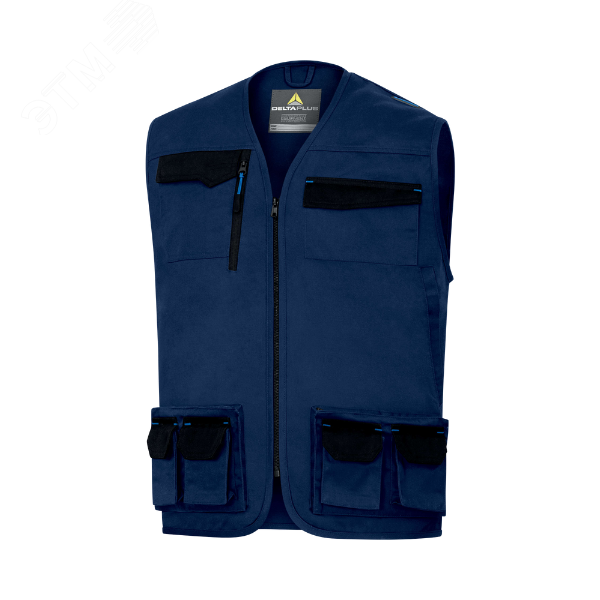 Изображение товара Жилет рабочий M2GI3 серии MACH 2, темно-синий/светло-синий, размер M