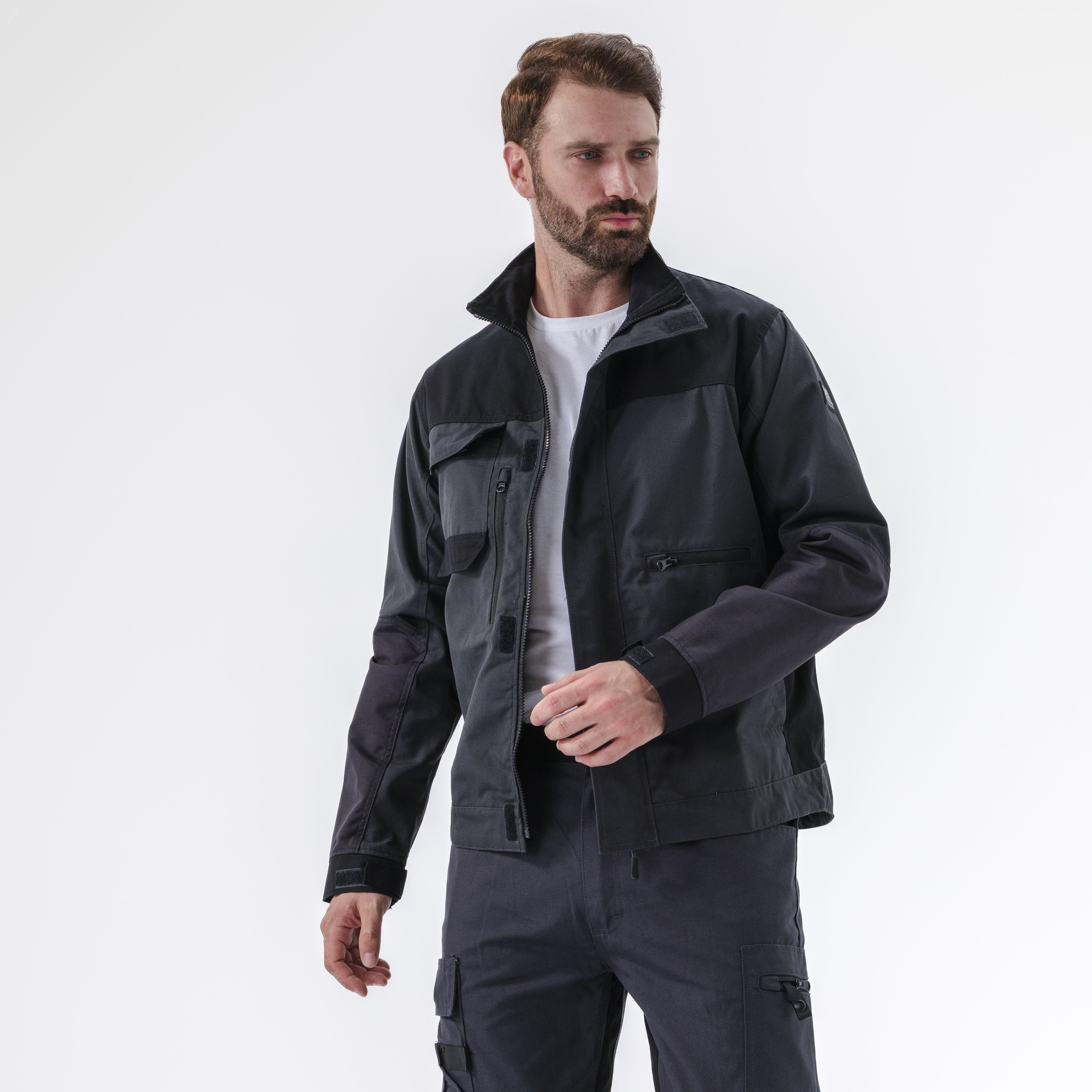 Изображение товара Куртка рабочая M5VE3 серии MACH 5, цв. серый/черный, р. S (шт)