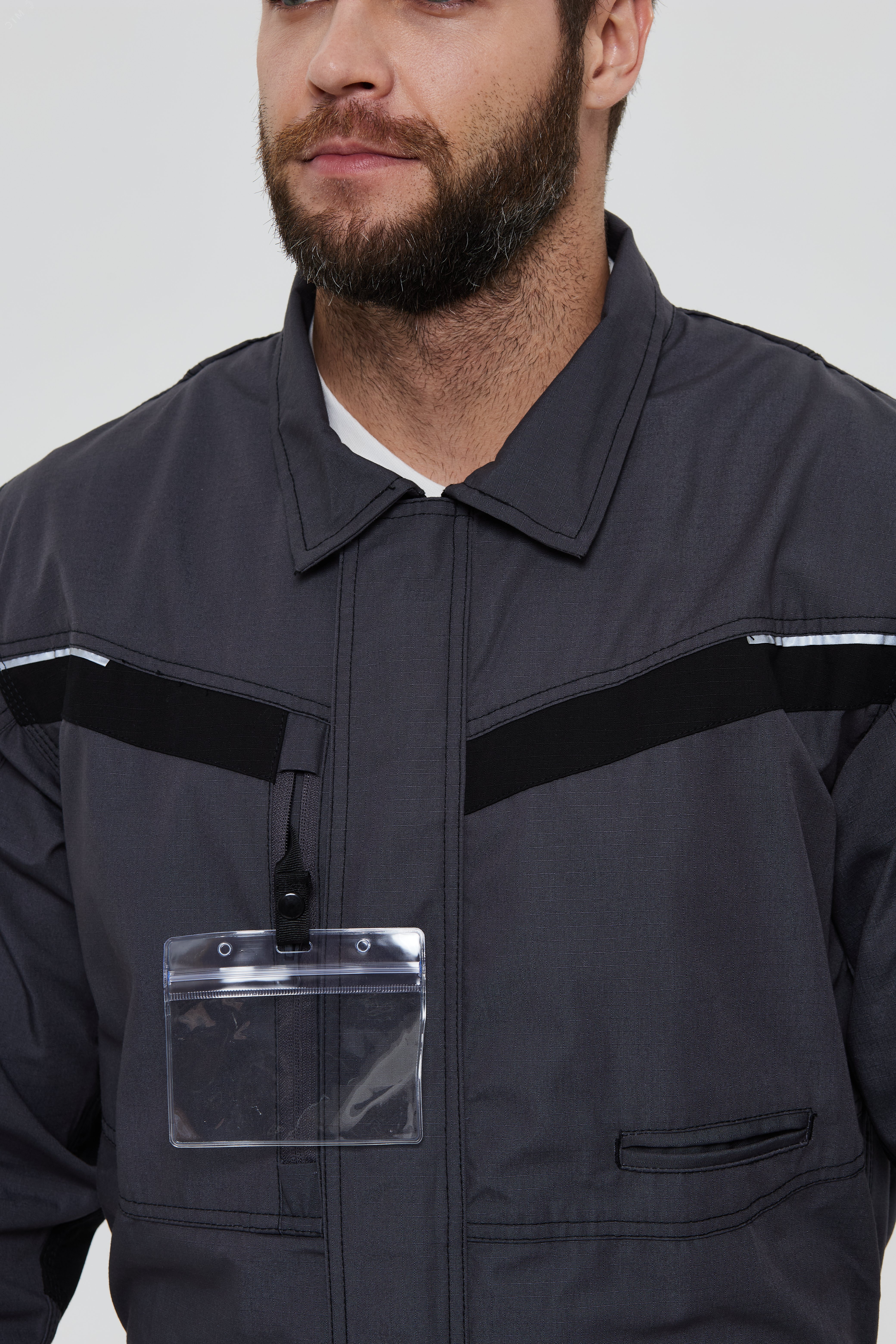 Изображение товара Комбинезон рабочий серии Mach2 Corporate Серый Черный размер M