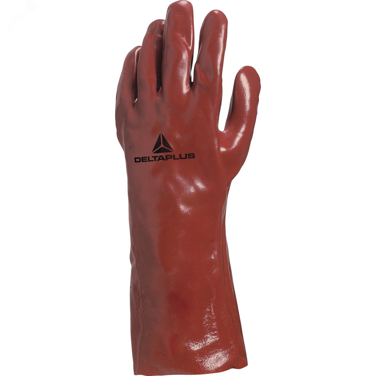 Перчатки PVC7335 с ПВХ покрытием, красного цвета, размер 10 PVC733510 Delta Plus