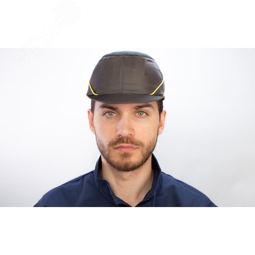 Изображение товара Каскетка ударостойкая AIR COLTAN, цвет серый/желтый (шт)