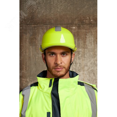 Изображение товара Защитная каска BASEBALL DIAMOND V UP из ABS лимонная с храповым механизмом (шт)