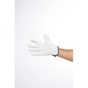 Перчатки из натуральной кожи FСN29 серый цвет. Размер 10 FCN2910 Delta Plus - 2