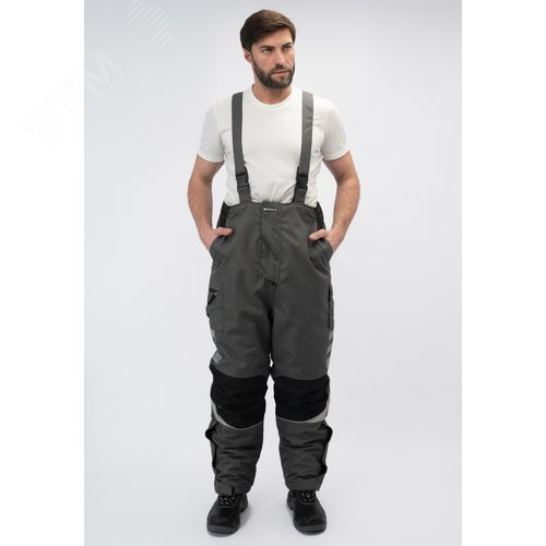 Изображение товара Полукомбинезон утепленный Iceberg, цвет серый размер XXL (шт)