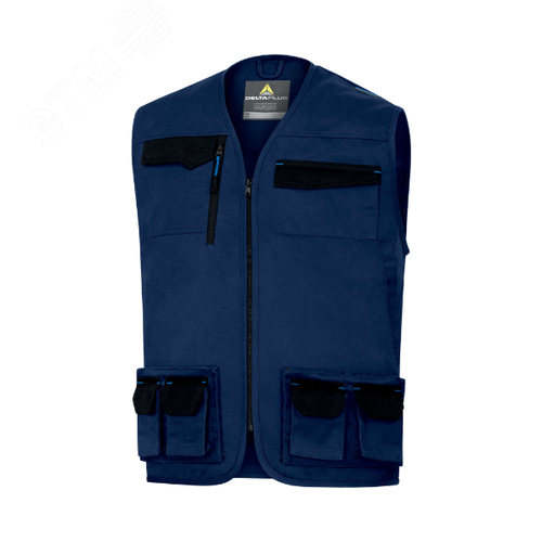 Изображение товара Жилет рабочий M2GI3 серии MACH 2, цв. темно-синий/светло-синий, р. L (шт)