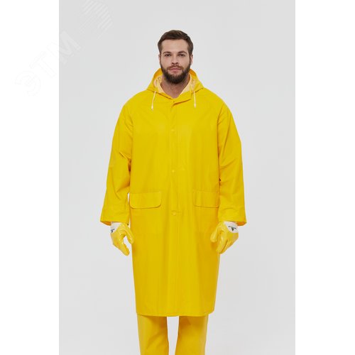Изображение товара Плащ влагозащитный МА305 , желтого цвета, размер XL (шт)