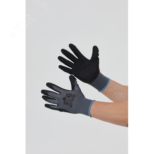 Изображение товара Перчатки полиэстеровые с латексным покрытием VE630 р.08 (пар)