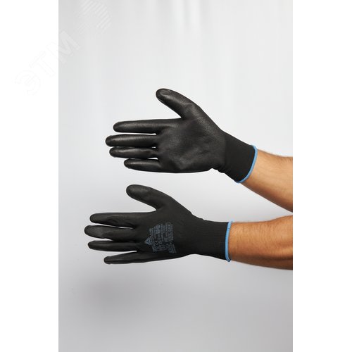 Изображение товара Перчатки полиэстеровые с полиуретановым покрытием VE702PN , размер 10 (пар)