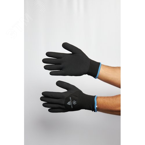 Изображение товара Перчатки с покрытием из вспененного нитрила, утепленные, VV750 размер 10 (пар)