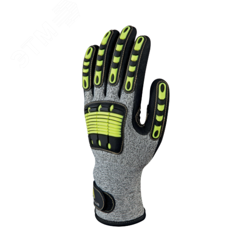 Изображение товара Перчатки трикотажные антипорезные с нитриловым покрытием VV910JA, р.11 (пар)