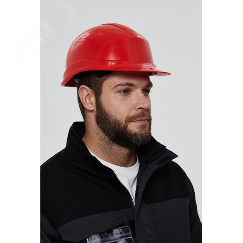 Изображение товара Каска защитная ZIRCON цвет Красный (шт)