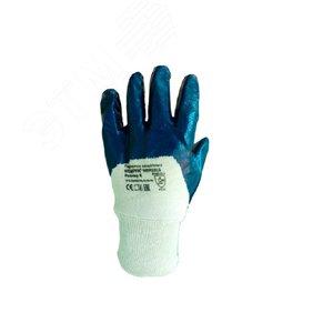 Перчатки Scaffa NBR1515 (нитрил, не полный облив) размер 9 00-01017709 SCAFFA - 2