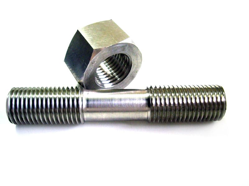 Шпилька ASME 1 1/2''-8UNх245 30ХМА П/Р с 2мя гайками