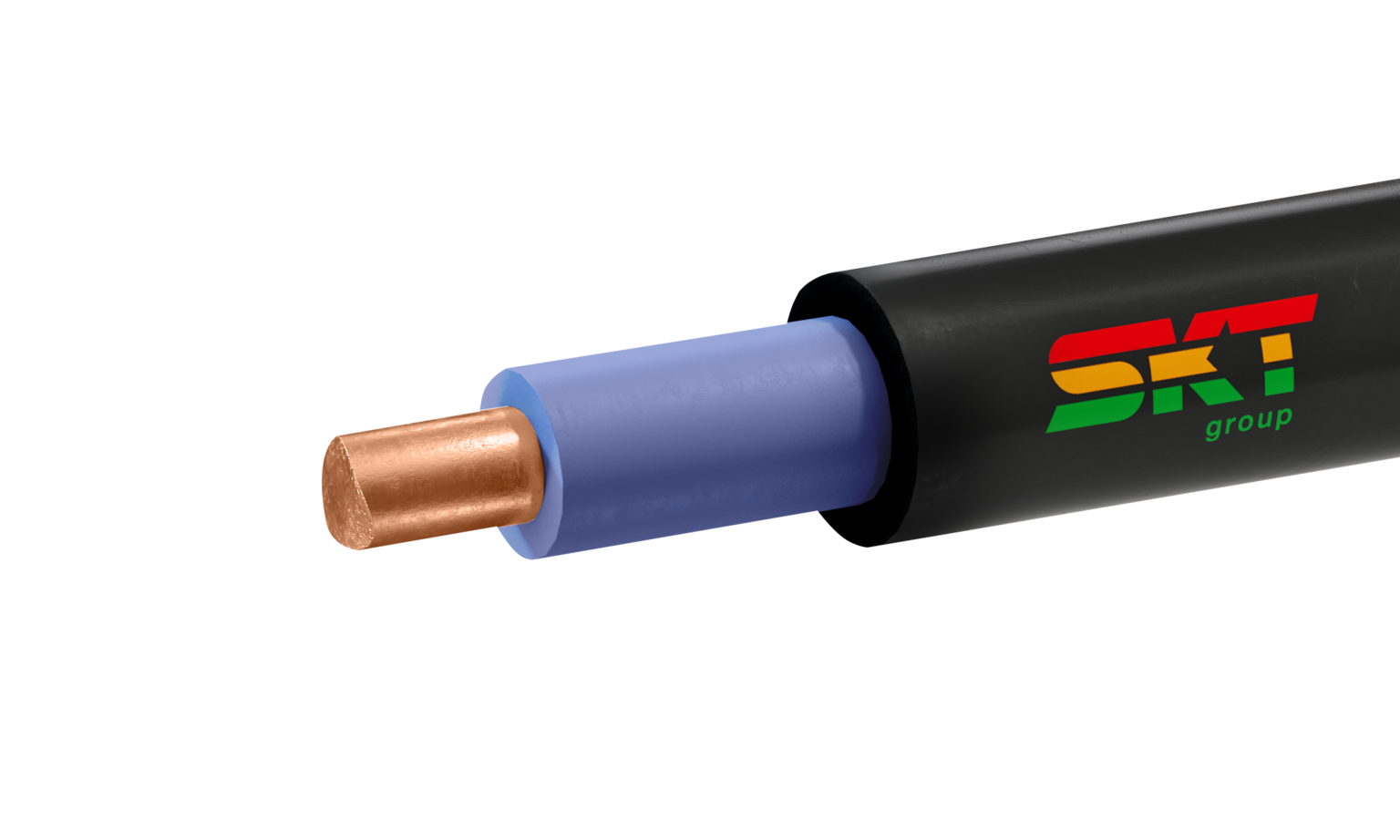 Кабель силовой ВВГнг(А)-LS 1х6ок-1 голубой ТРТС