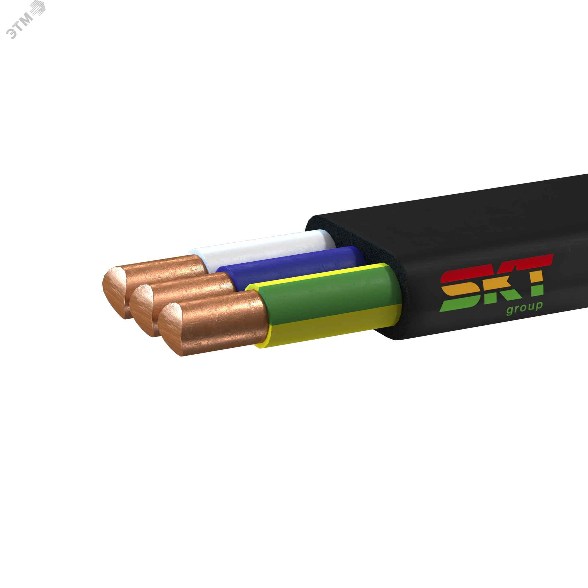 Кабель силовой ППГ-Пнг(А)-HF 3х2.5ок-1 ТРТС бухта 100м СКТ Групп (Псков ...