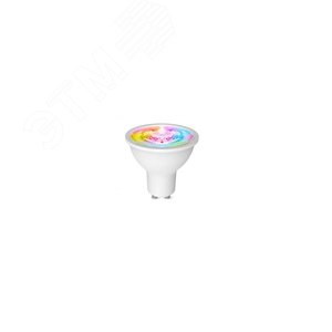 Лампа умная светодиодная GU10 (Wi-Fi, GU10, 4.9 Вт, RGB) Moes