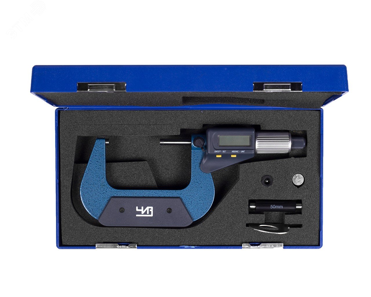 Изображение товара Микрометр МКЦ-75 0,001 электронный (ГРСИ №50593-12) с поверкой (шт)