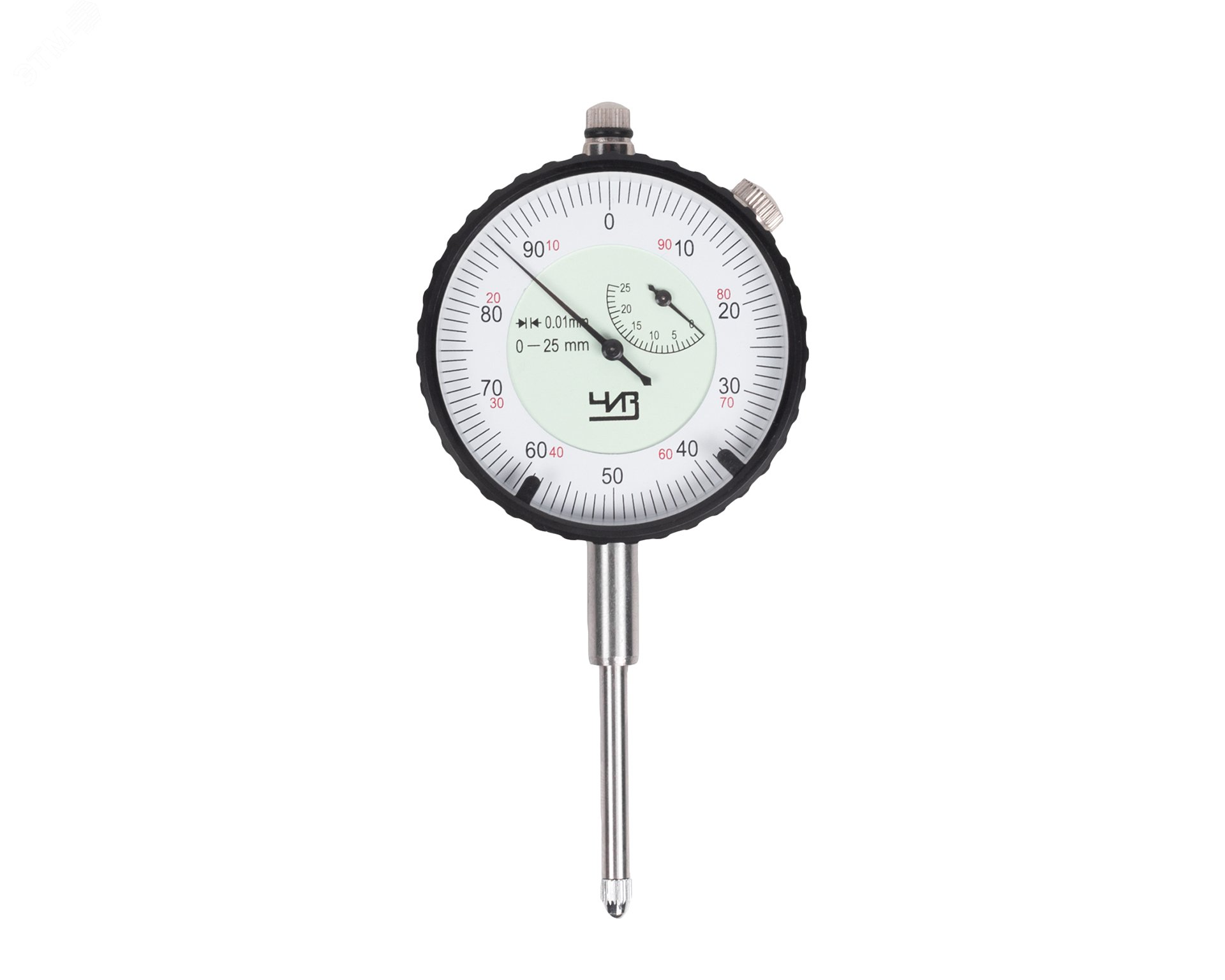 Изображение товара Индикатор часового типа ИЧ 0-25 0.01 без ушка (ГРСИ №40149-08) (шт)