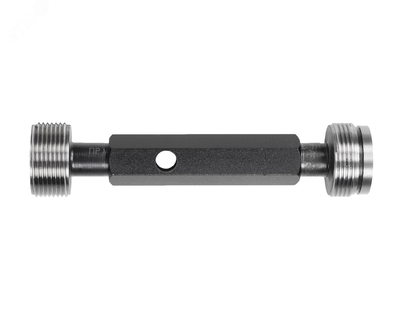 Изображение товара Калибр-пробка гладкий 30 H 9 проходной и непроходной, двухсторонний измерительный калибр