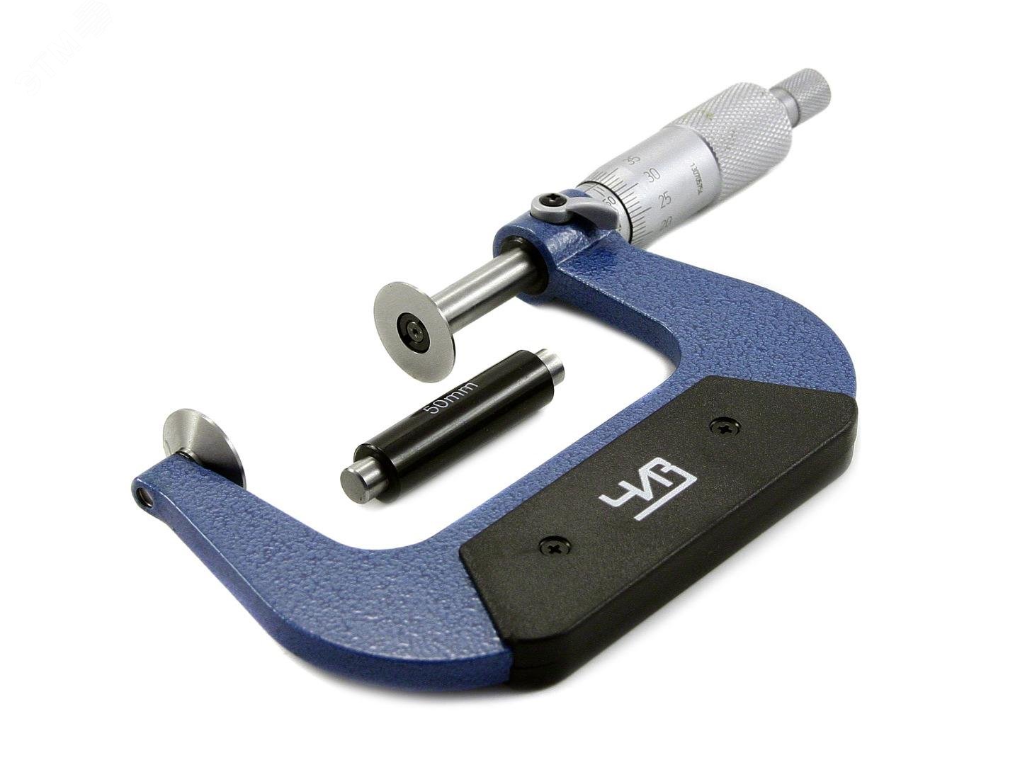 Изображение товара Микрометр зубомерный МЗ-25 0.01 с поверкой (шт)