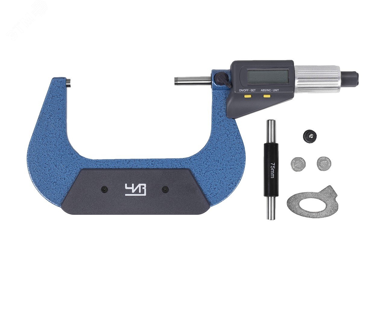 Изображение товара Микрометр МКЦ-100 0.001 электронный цифровой для наружных измерений