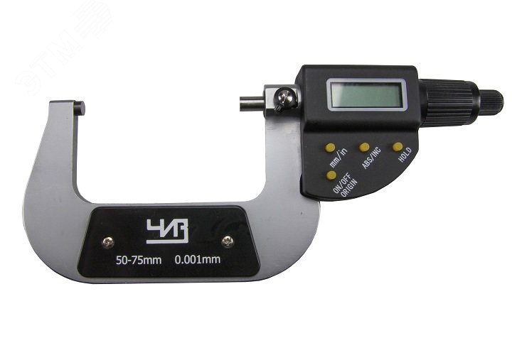 Изображение товара Микрометр электронный цифровой МКЦ-100 0.001 мм 4-кн. поверка (шт)