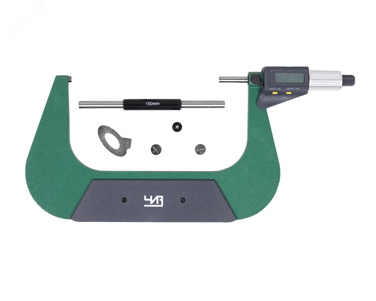 Изображение товара Микрометр МКЦ- 175 0,001 электр. 2-кн. IP54 (ГРСИ №35816-07) (шт)