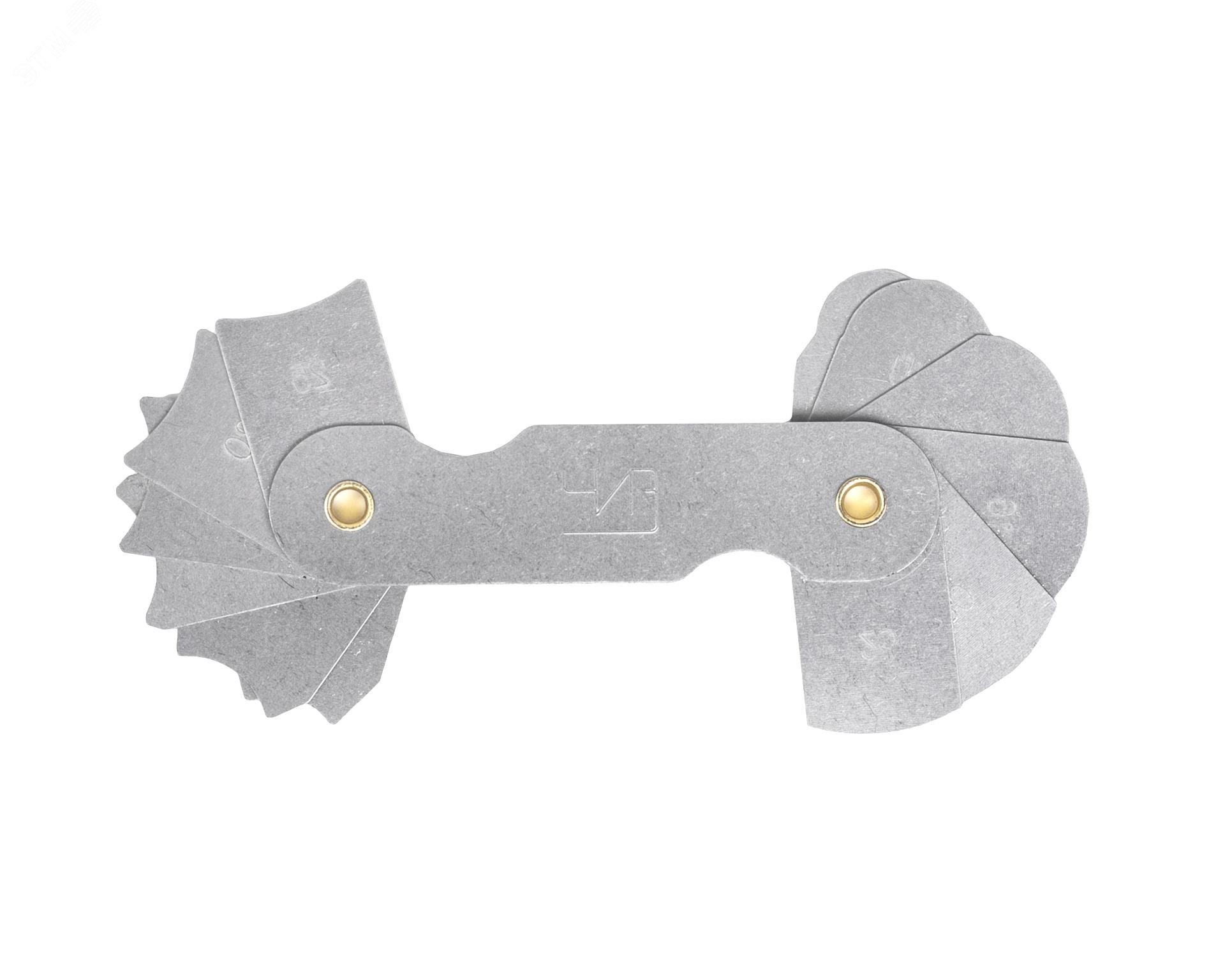 Изображение товара Радиусный шаблон №2 с калибровкой ЧИЗ 136472 Изображение товара Радиусный шаблон №2 с калибровкой ЧИЗ 136472