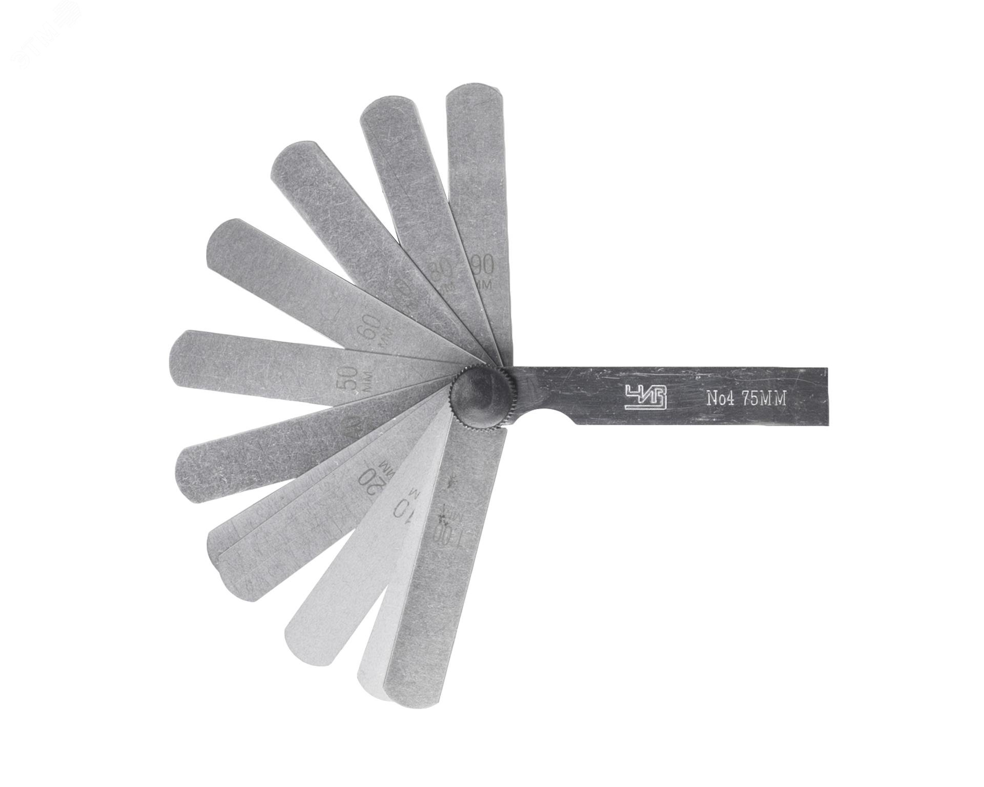 Изображение товара Набор щупов ЧИЗ N4 0,1-1 L=70 с поверкой Изображение товара Набор щупов ЧИЗ N4 0,1-1 L=70 с поверкой