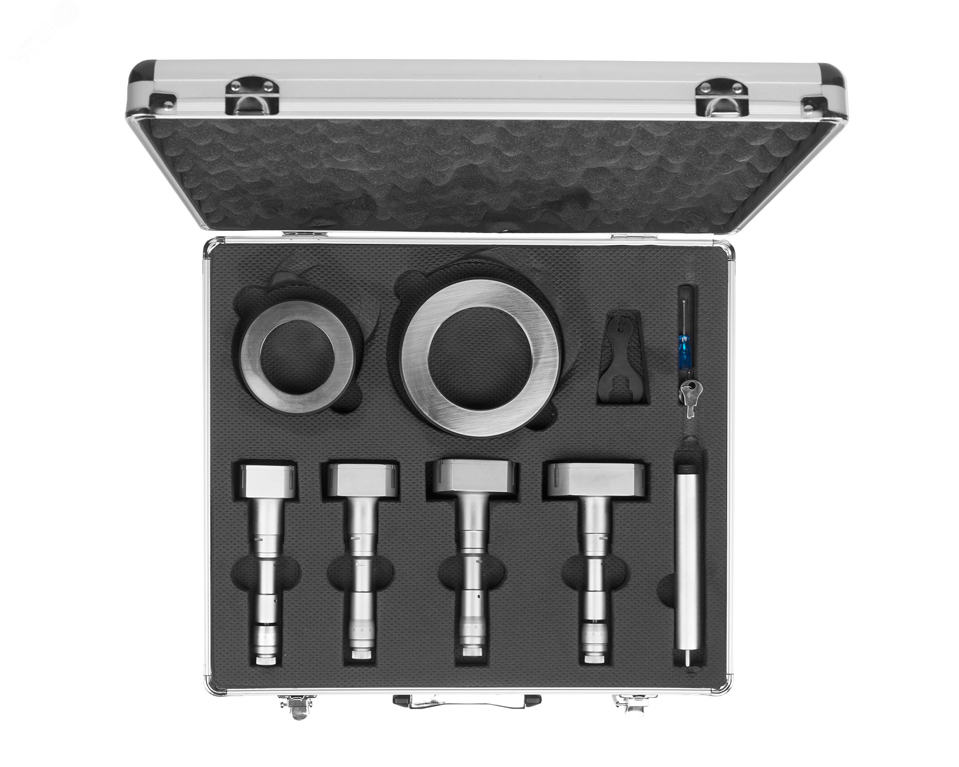 Изображение товара Набор микрометрических нутромеров 50-100 0.005 - 3-точечные