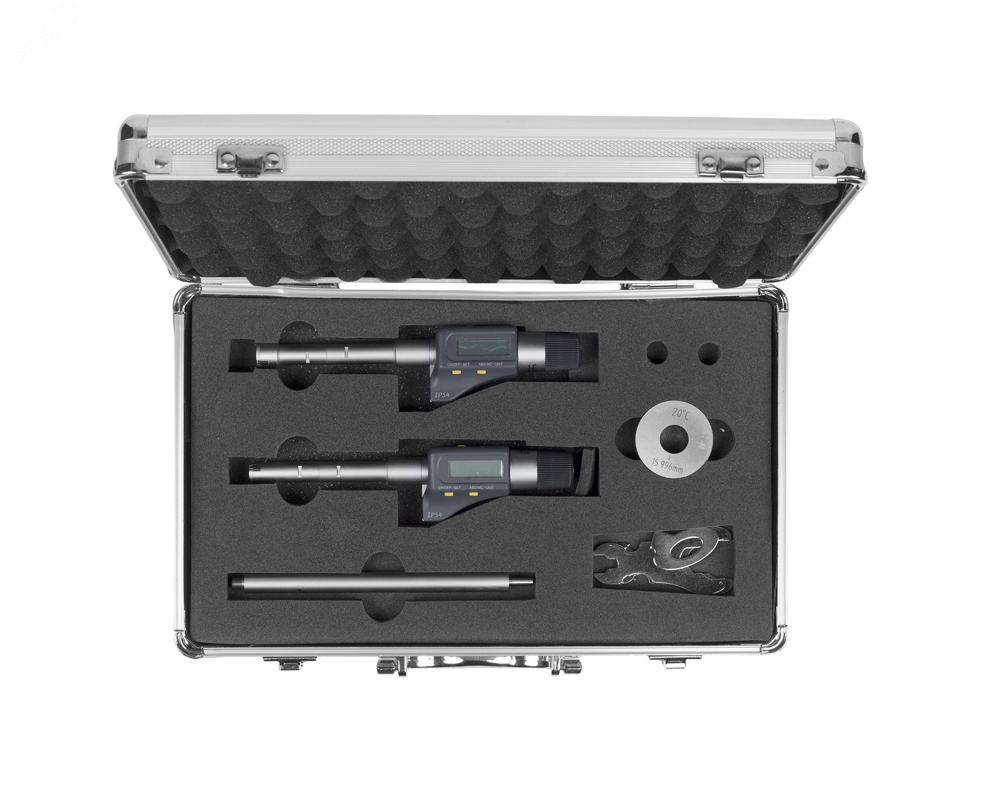 Изображение товара Набор нутромеров микрометрических 3-точечных электронных 12-20 мм