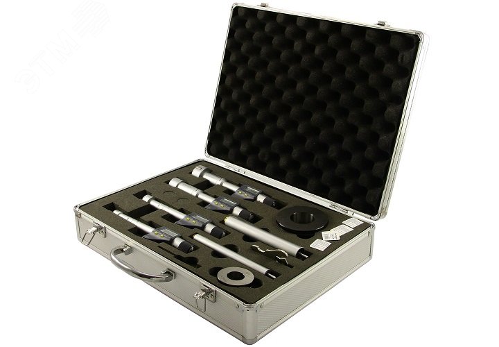 Изображение товара Набор нутромеров микрометрических 3-точечных электронных 3-6 0.001 (шт)