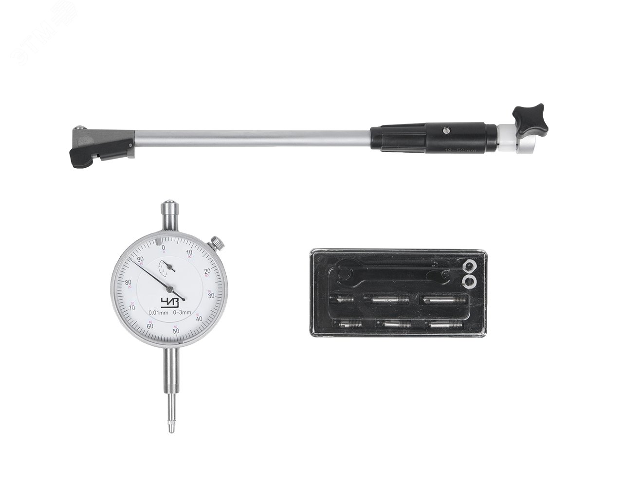 Изображение товара Нутромер индикаторный НИ 18-50 0,01 с поверкой (шт)