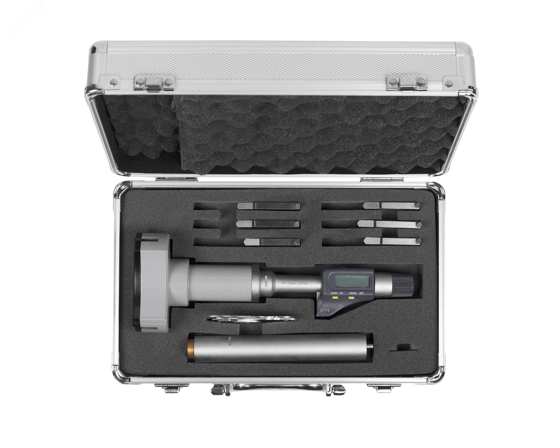 Изображение товара Нутромер микрометрический 3-точечный электронный 100-125 0.001б/у/к (шт)