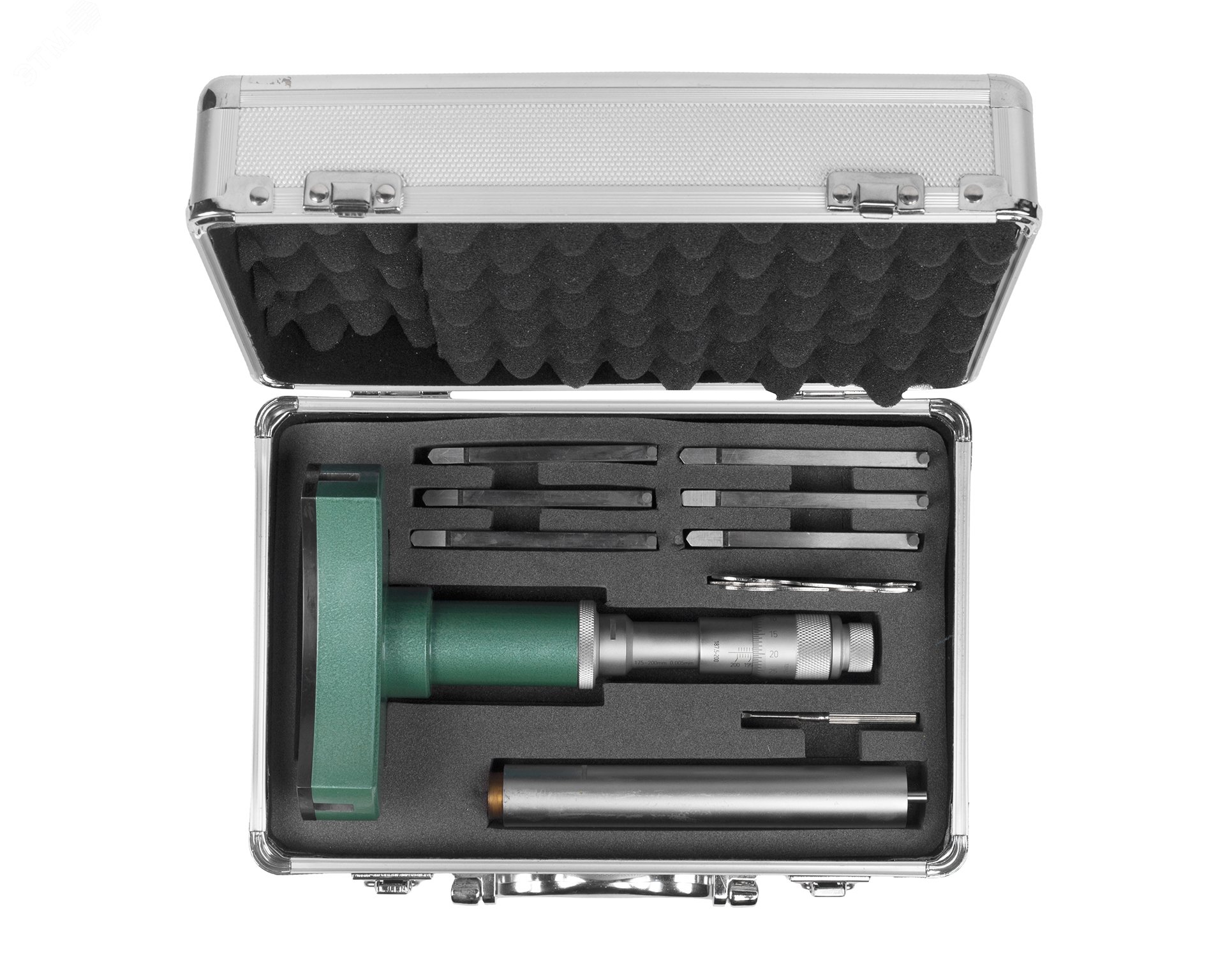 Изображение товара Нутромер микрометрический 3-точечный 175-200 0.005 без установочного кольца (шт)