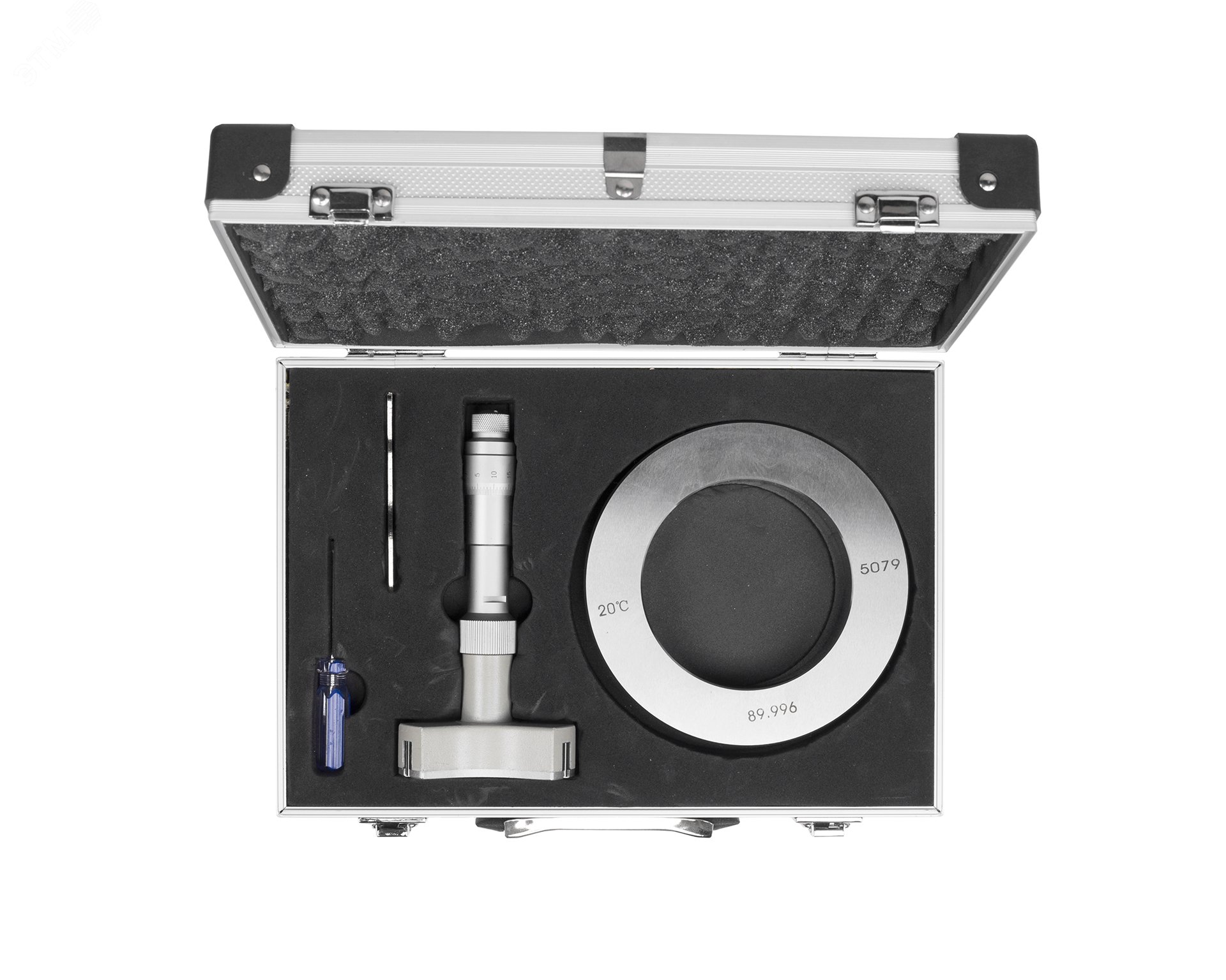 Изображение товара Нутромер микрометрический 3-точечный 80-90 0.005 у/к (шт)