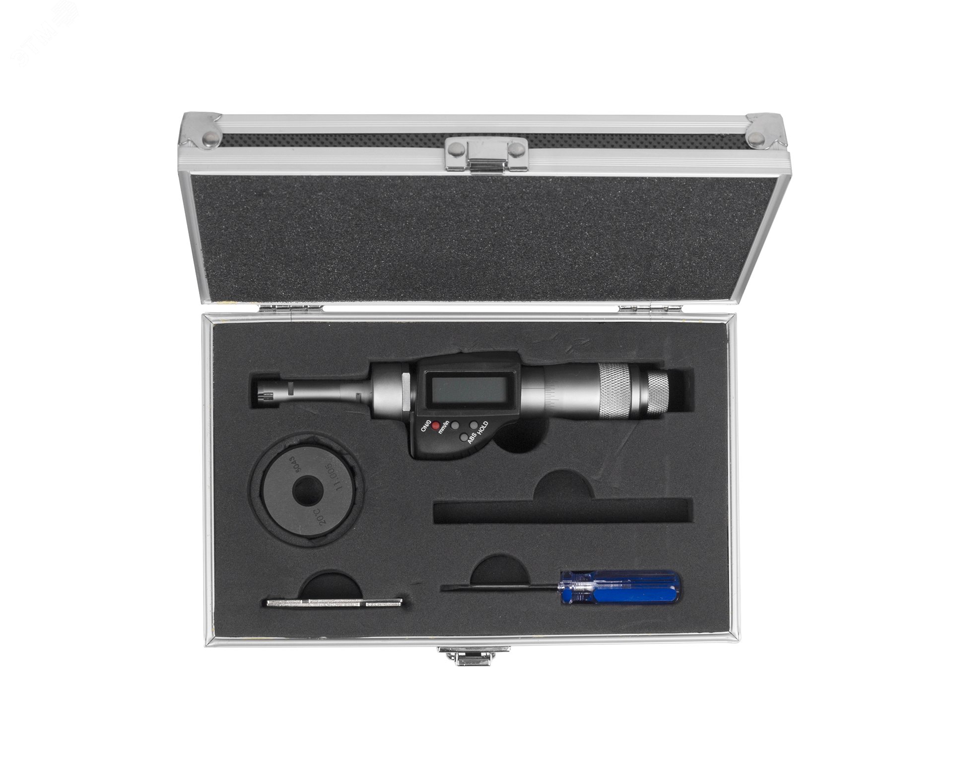 Изображение товара Нутромер микрометрический 3-точечный электронный 11-14 мм 0.001 мм ЧИЗ