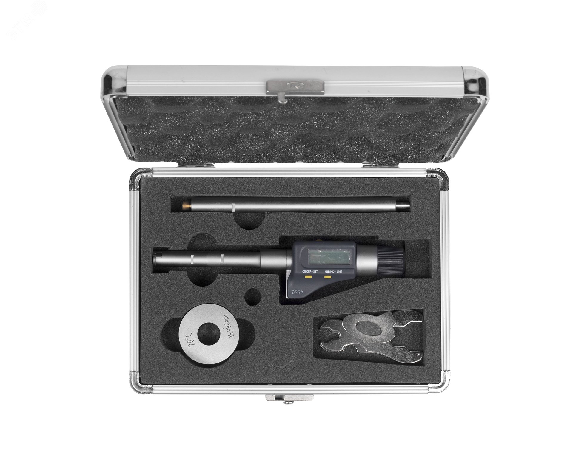 Изображение товара Нутромер микрометрический 3-точечный электронный 12-16