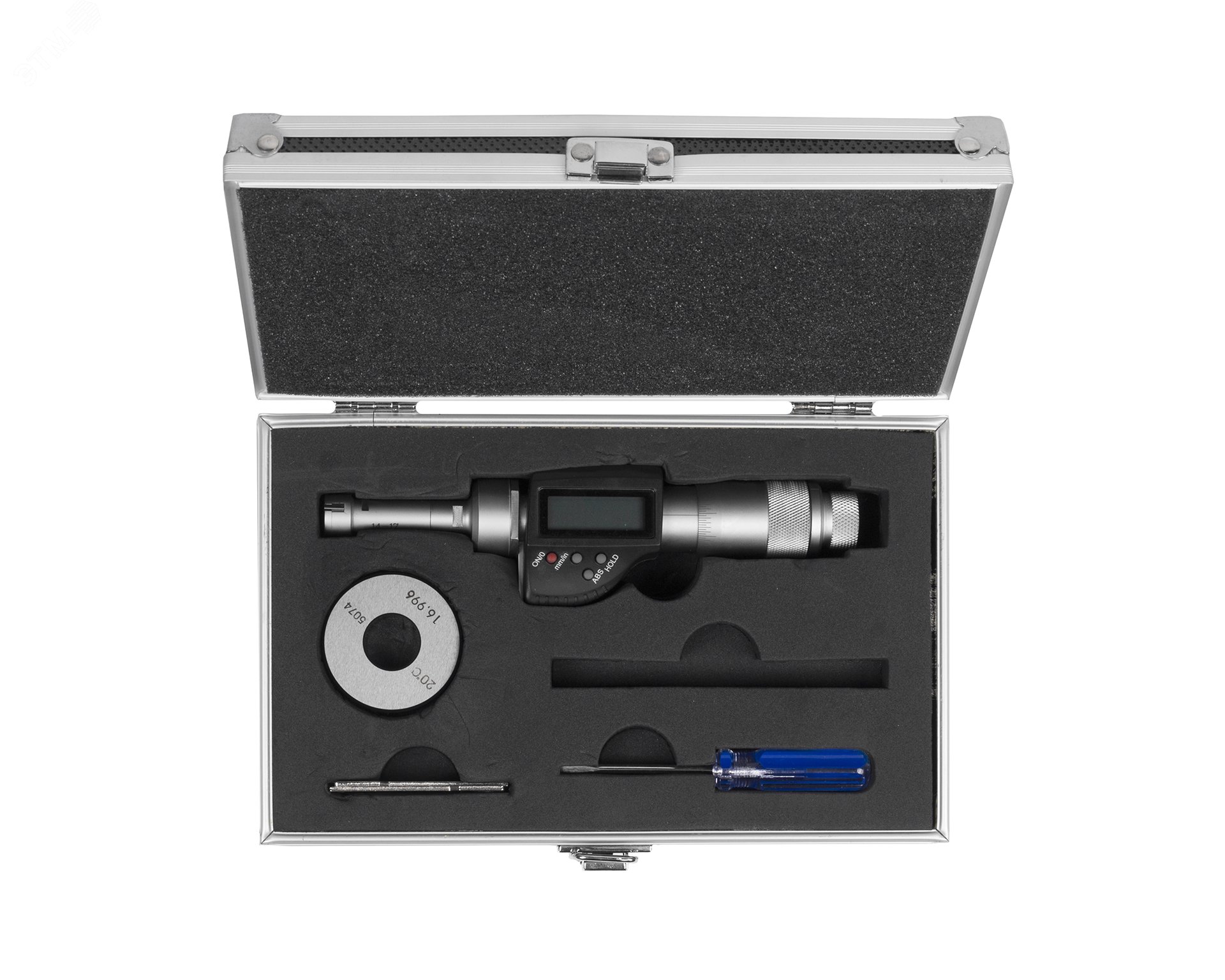 Изображение товара Нутромер микрометрический 3-точечный электронный 14-17 0.001 у/к ЧИЗ