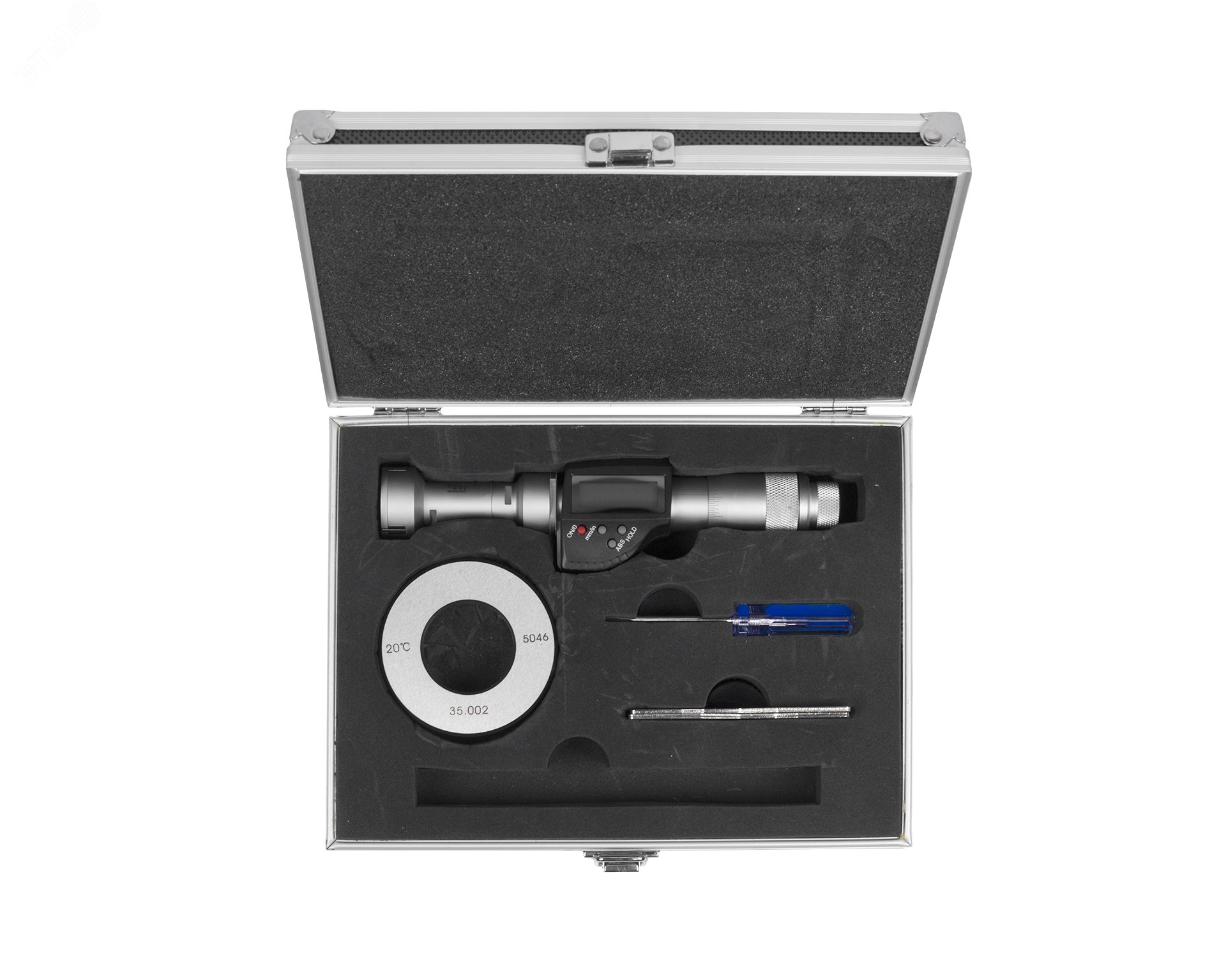 Изображение товара Нутромер микрометрический 3-точечный электронный 30-35 0.001 у/к ЧИЗ