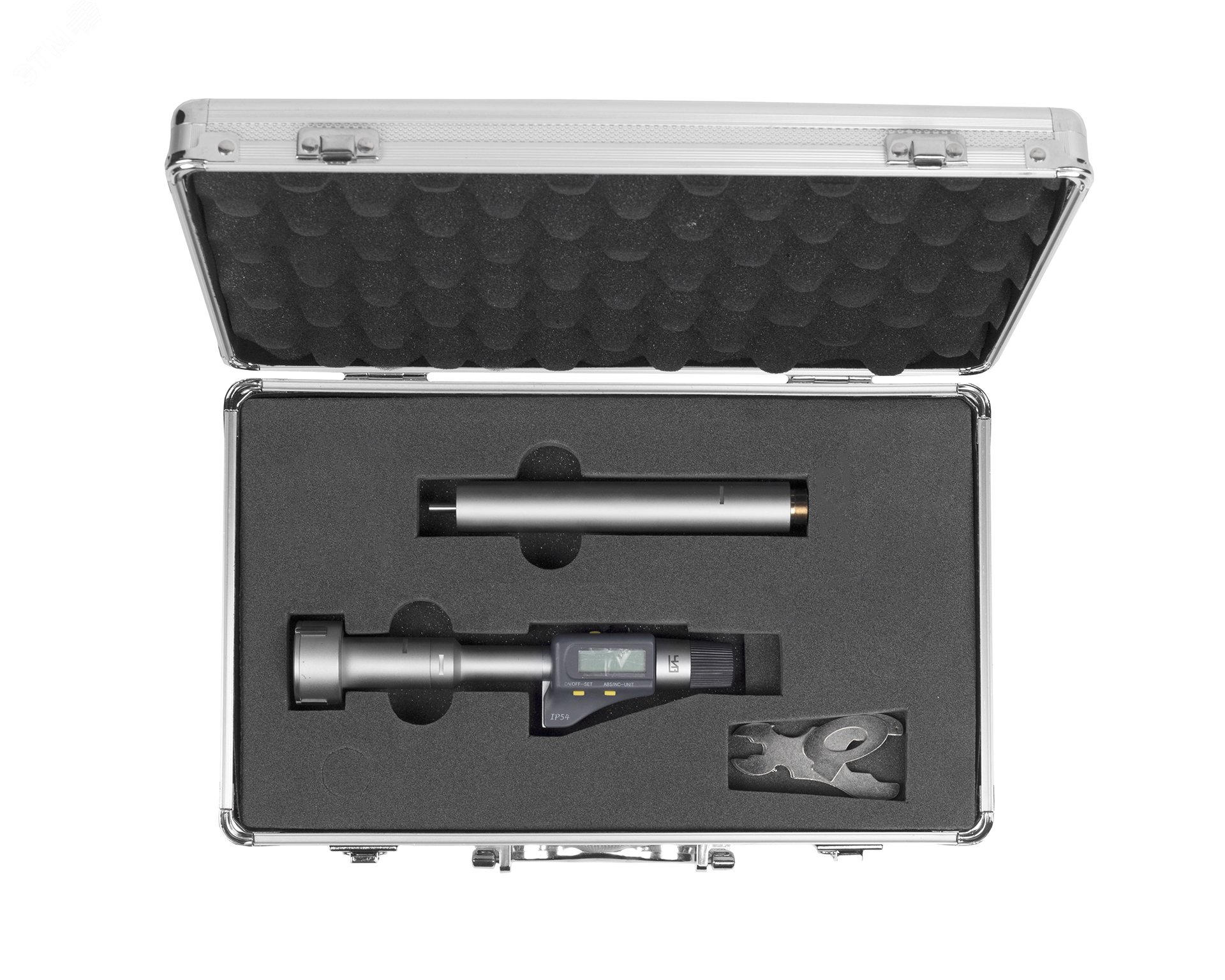 Изображение товара Нутромер микрометрический 3-точечный электронный 40-50 мм 0.001 точности