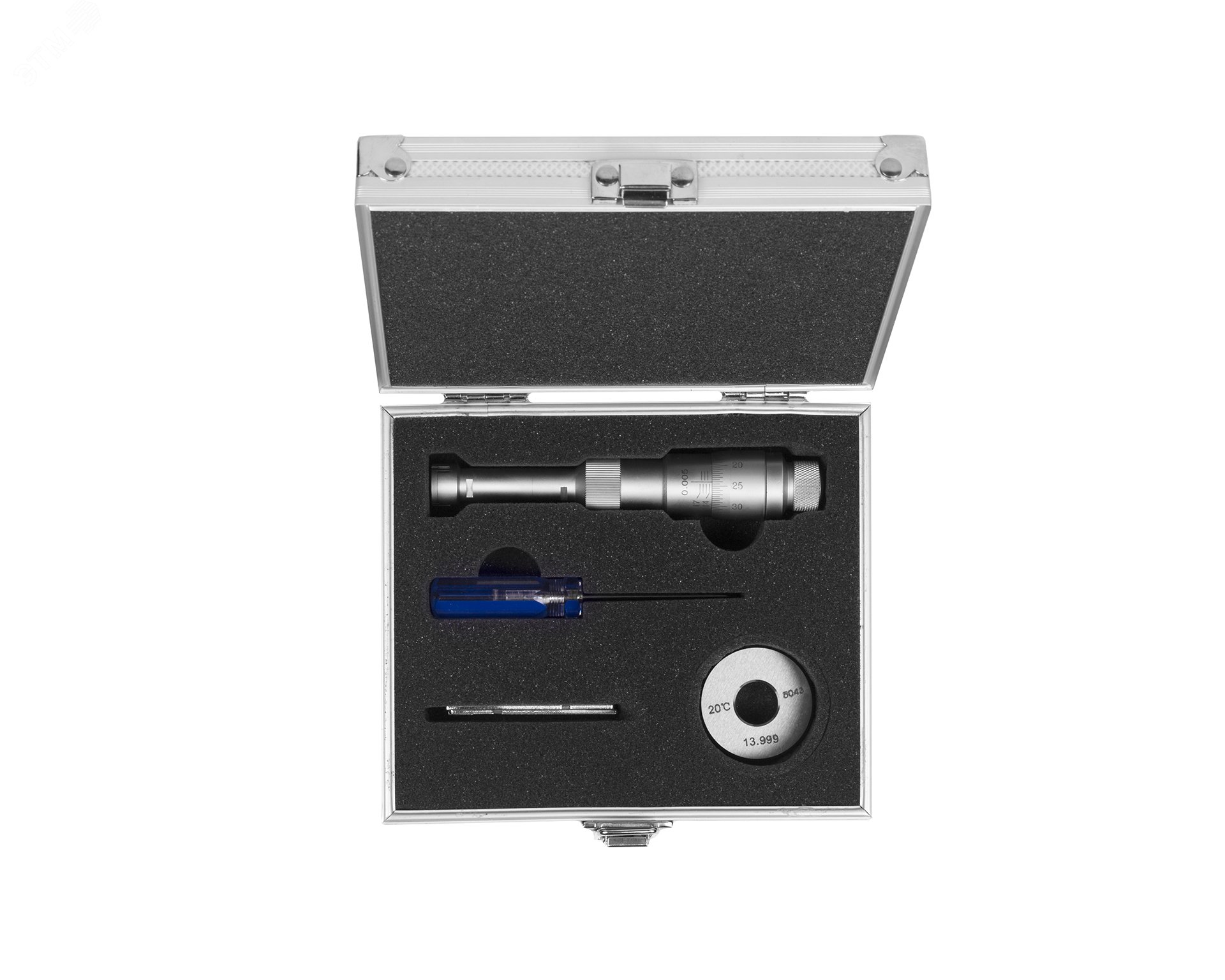 Изображение товара Нутромер микрометрический 3-точечный 14-17 0.005 у/к ЧИЗ