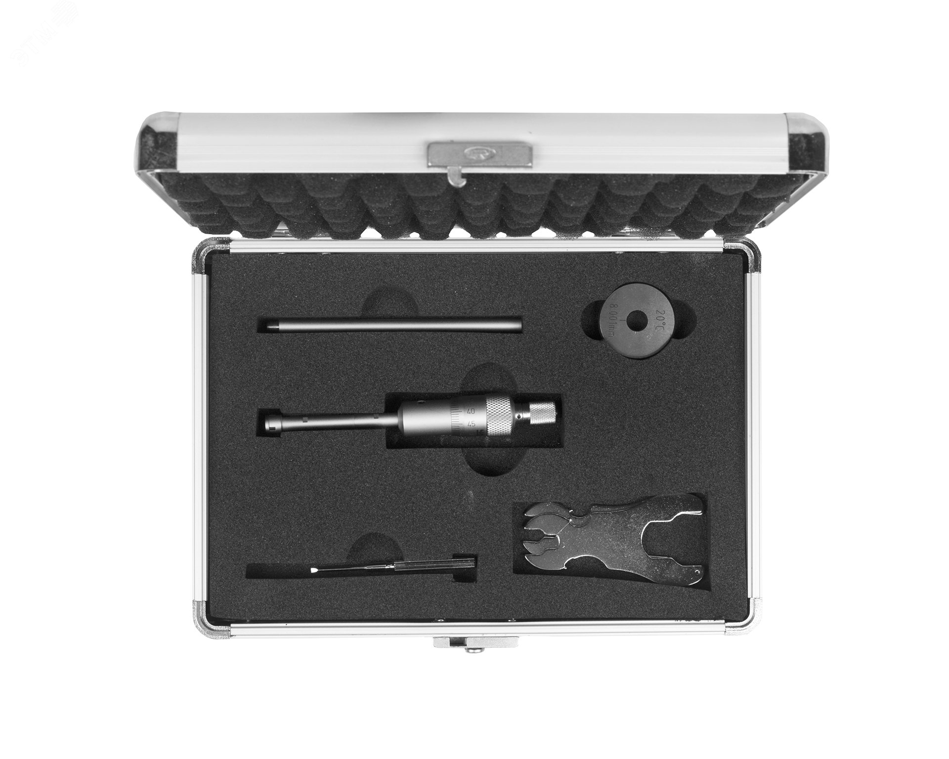 Изображение товара Нутромер микрометрический трехточечный 8-10 мм 0,001 у/к ЧИЗ