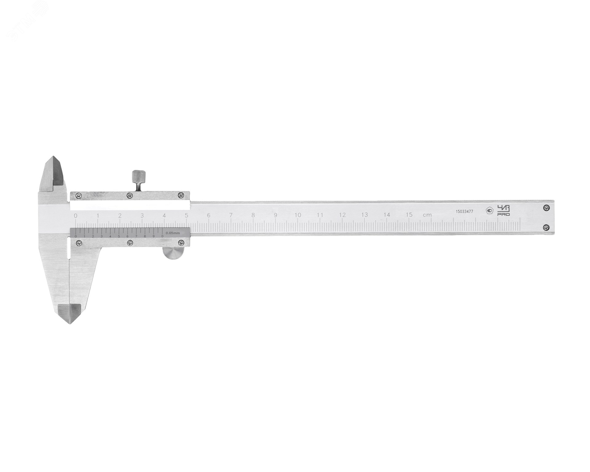 Изображение товара Штангенциркуль ШЦ-1-125 0,05 PRO для точных измерений в производстве и ремонте